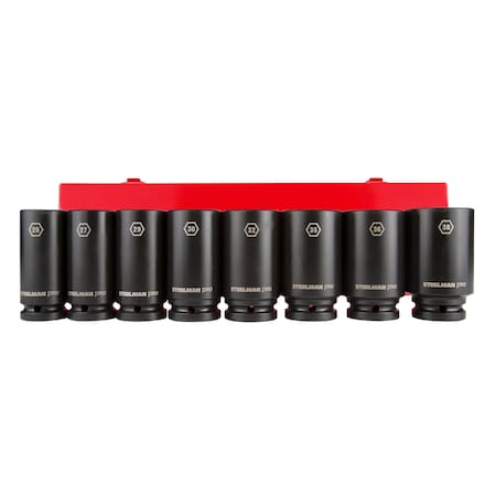 Steelman Pro 6-Point Deep Impact Socket Set 79280